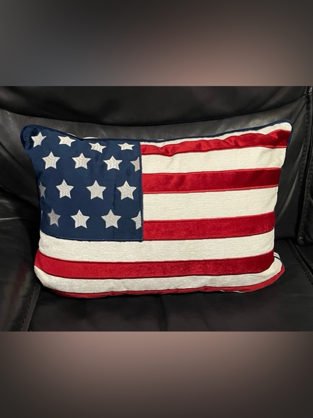 American Flag Pillow - Patriotic Pillow